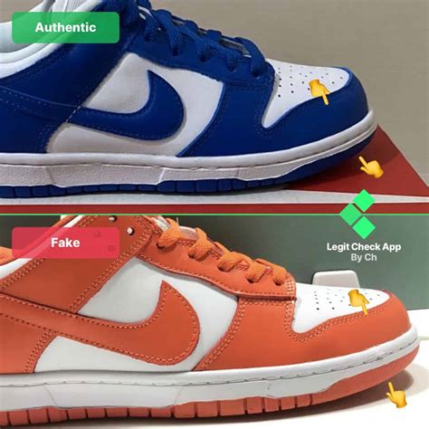 nike dunk fake vs original|knockoff nike dunks.